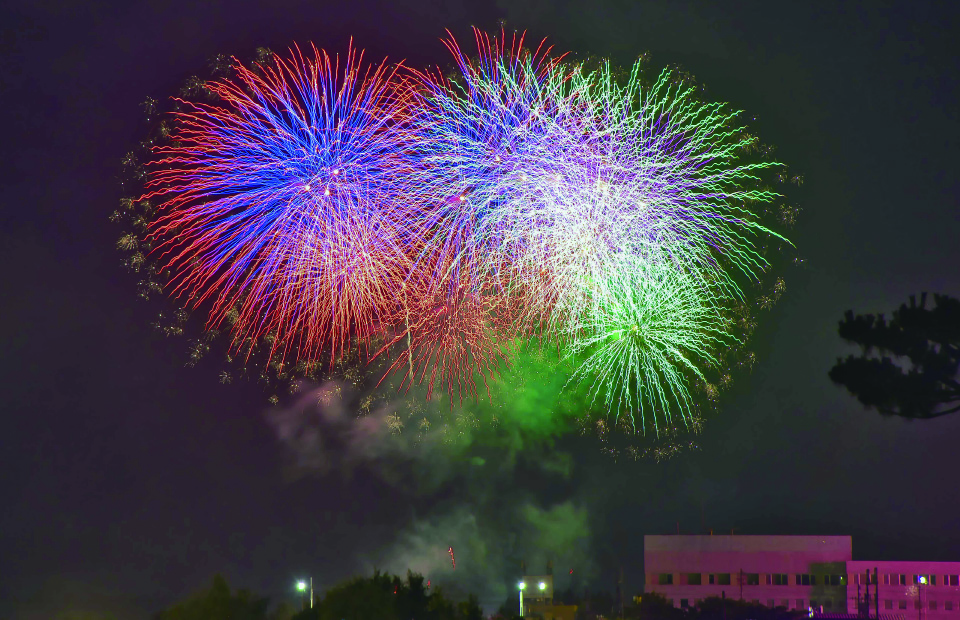 安倍川花火大会